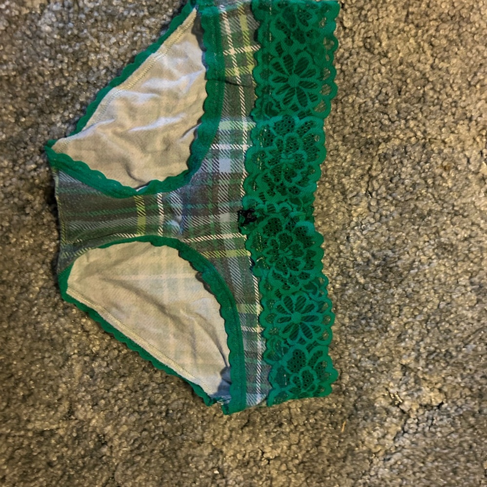 Green Plaid Boybrief Underwear